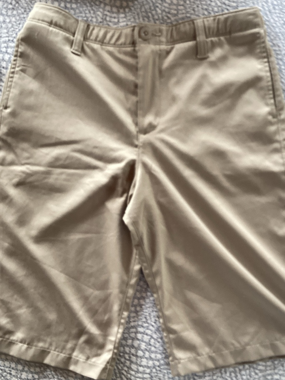 Under Armour Boys' Tan Performance Shorts